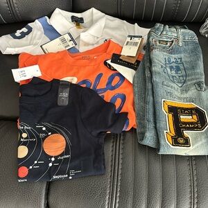 Boys polo items are sizes from 5-6 can bundle or sale separately